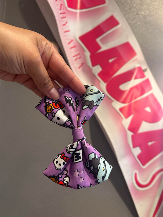 Purple Bow Mummy Style