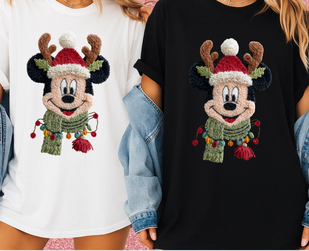 Reindeer Mickey T-shirt/Sweater