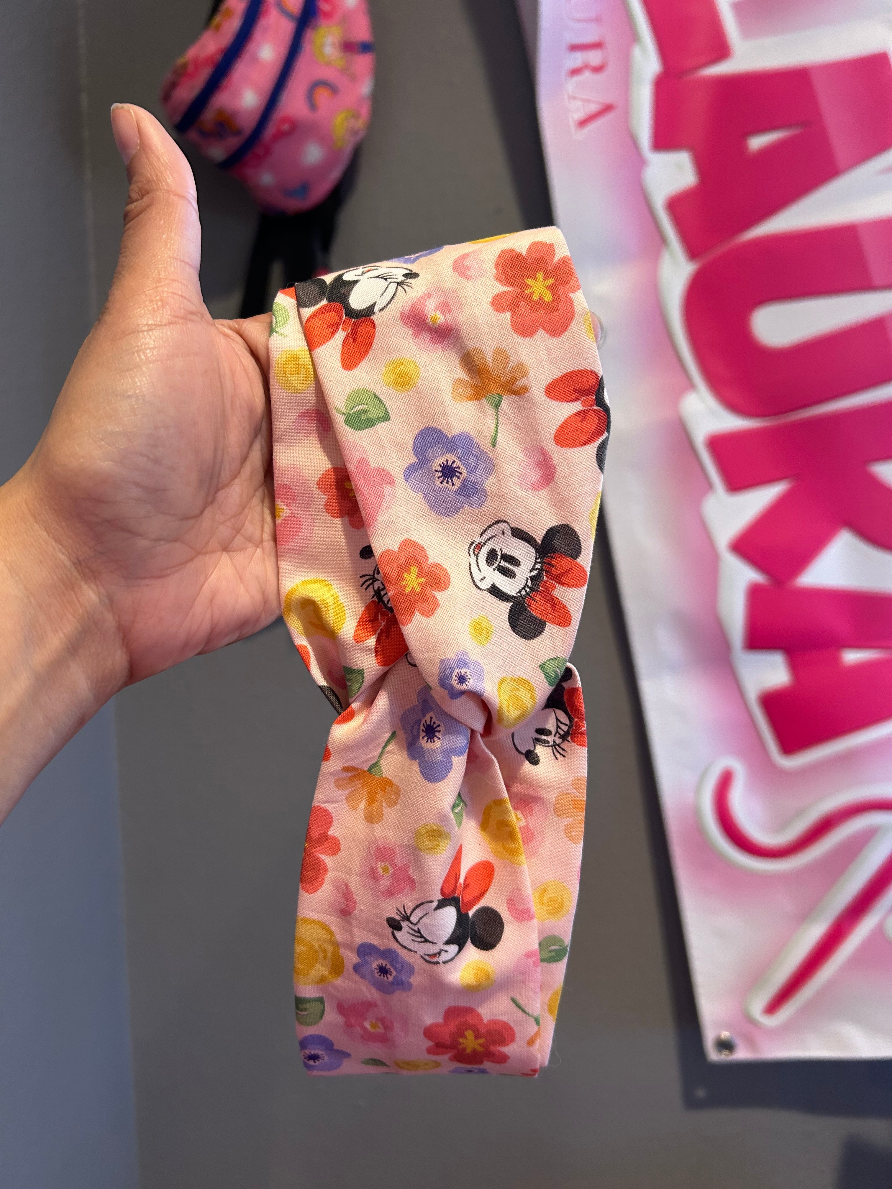 Flower Pink Headband